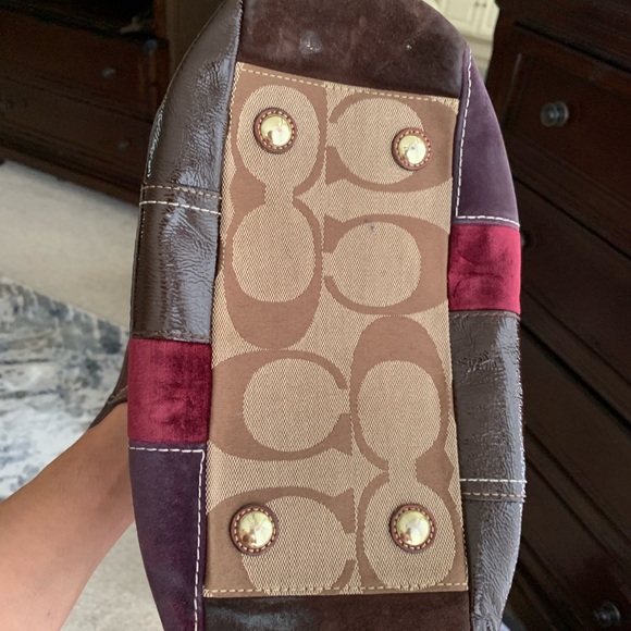 Coach patchwork purse - Picture 4 of 5